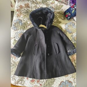 Navy toddler coat